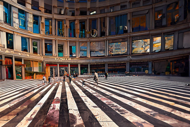 Tokyo Crossing uncropped experiment