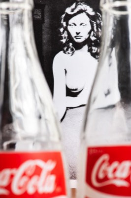  Coke Adds Life (Apologies to Alex Katz's later Coca Cola Girls), 2012 