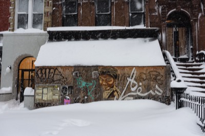  Snowstorm, Brooklyn, 2016. 