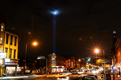  9-11 Anniversary Lights, 2008. 