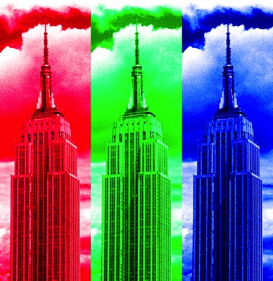  Empire State RGB, 1999. 