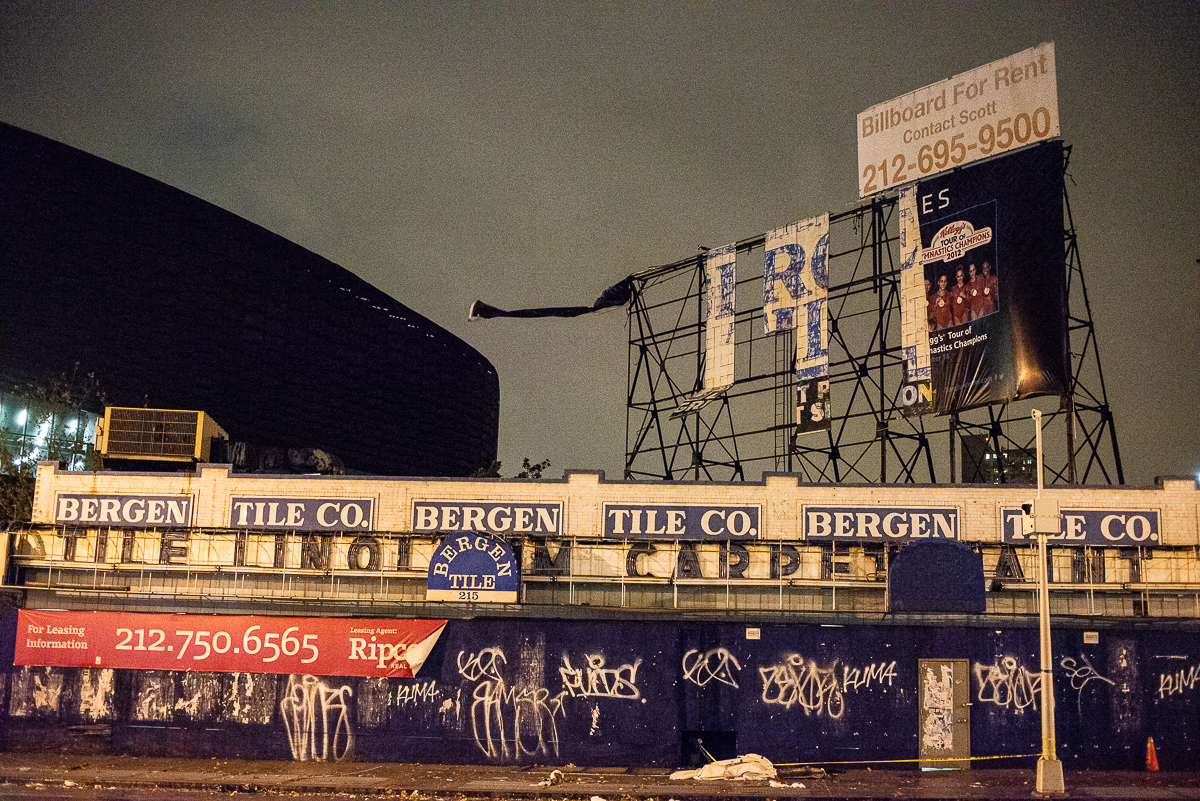  Prospect Heights duing Hurricane Sandy, 2012. 