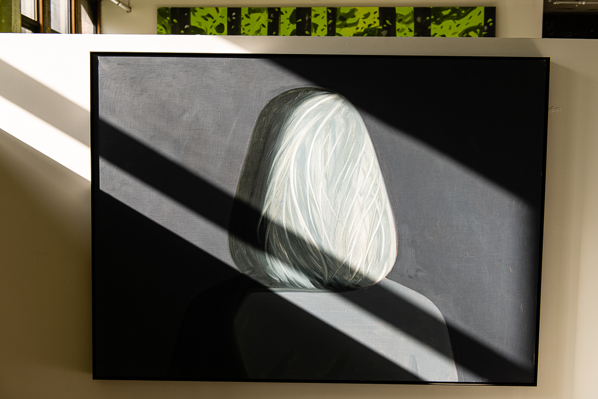  Alex Katz studio, Chelsea, 2012. 