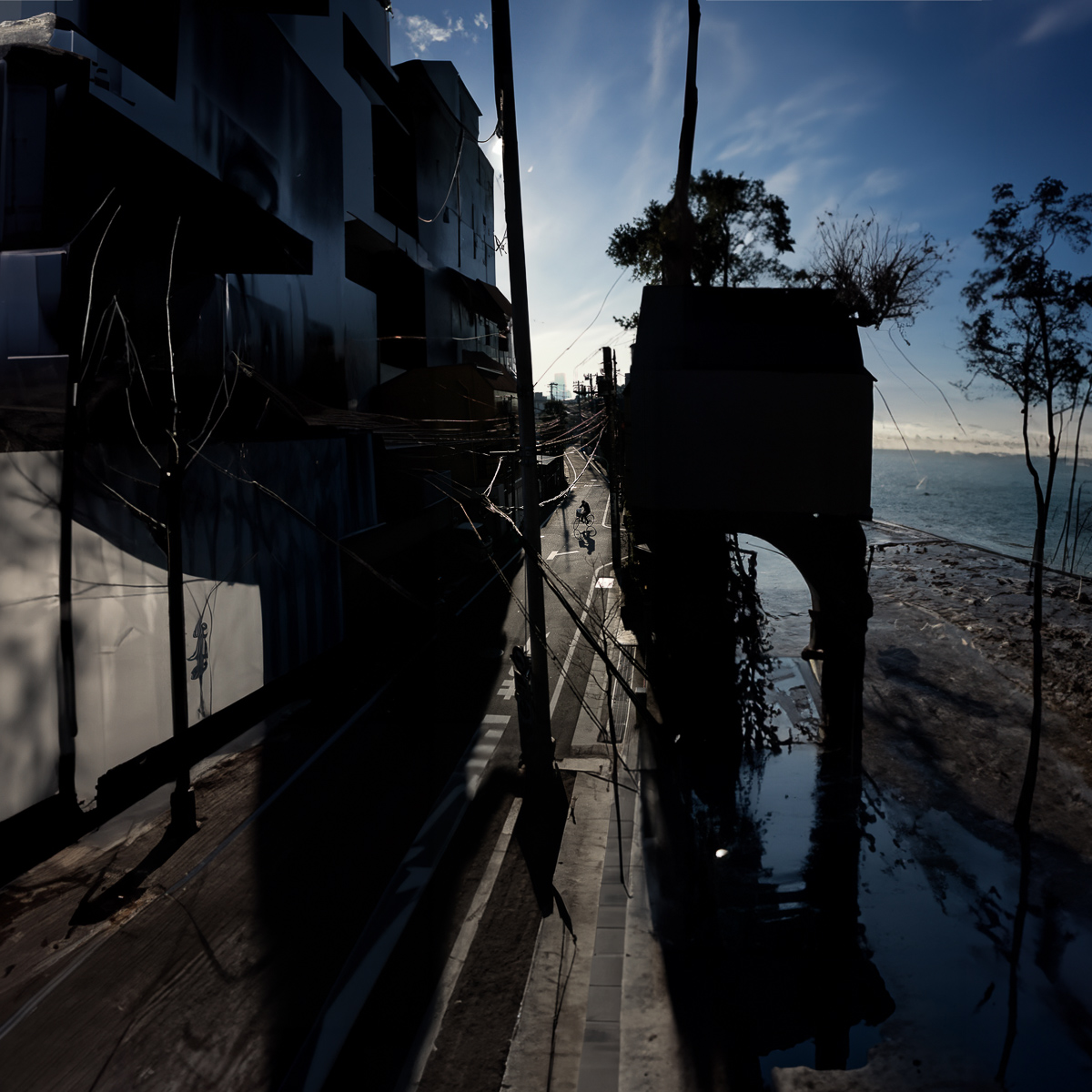  Around Ikejiri Ohashi (Uncropped AI), 2004, 2023 