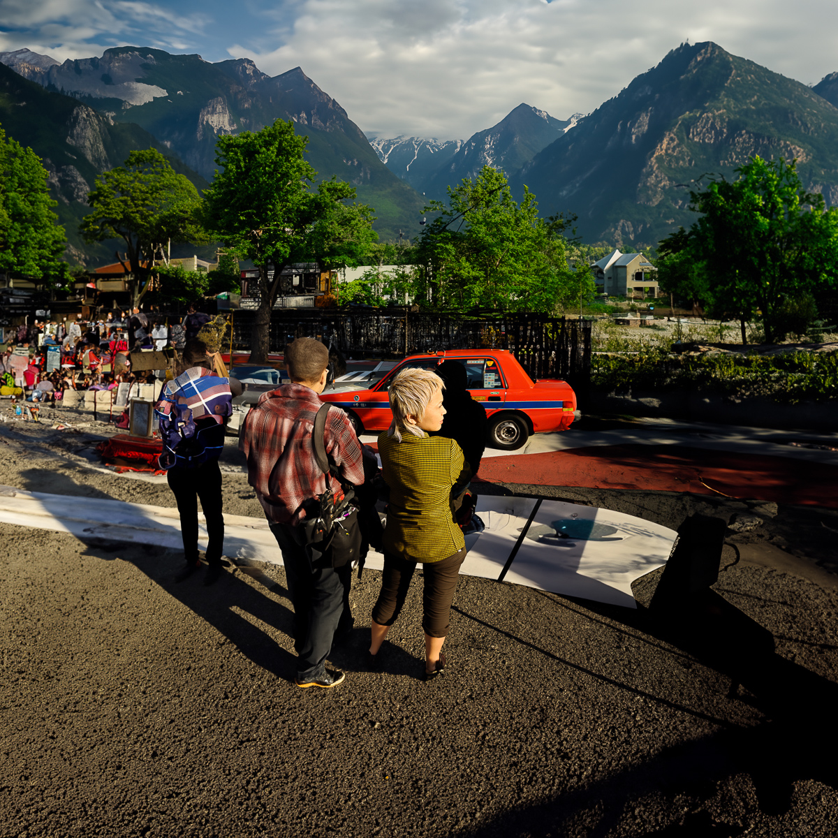  Around Hachiko (Uncropped AI), 2006, 2023 