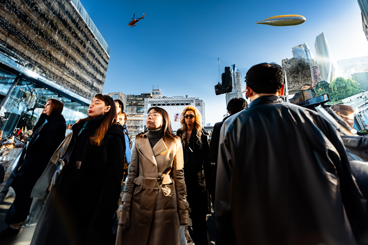  Around Hachiko (Uncropped AI), 2006, 2023 