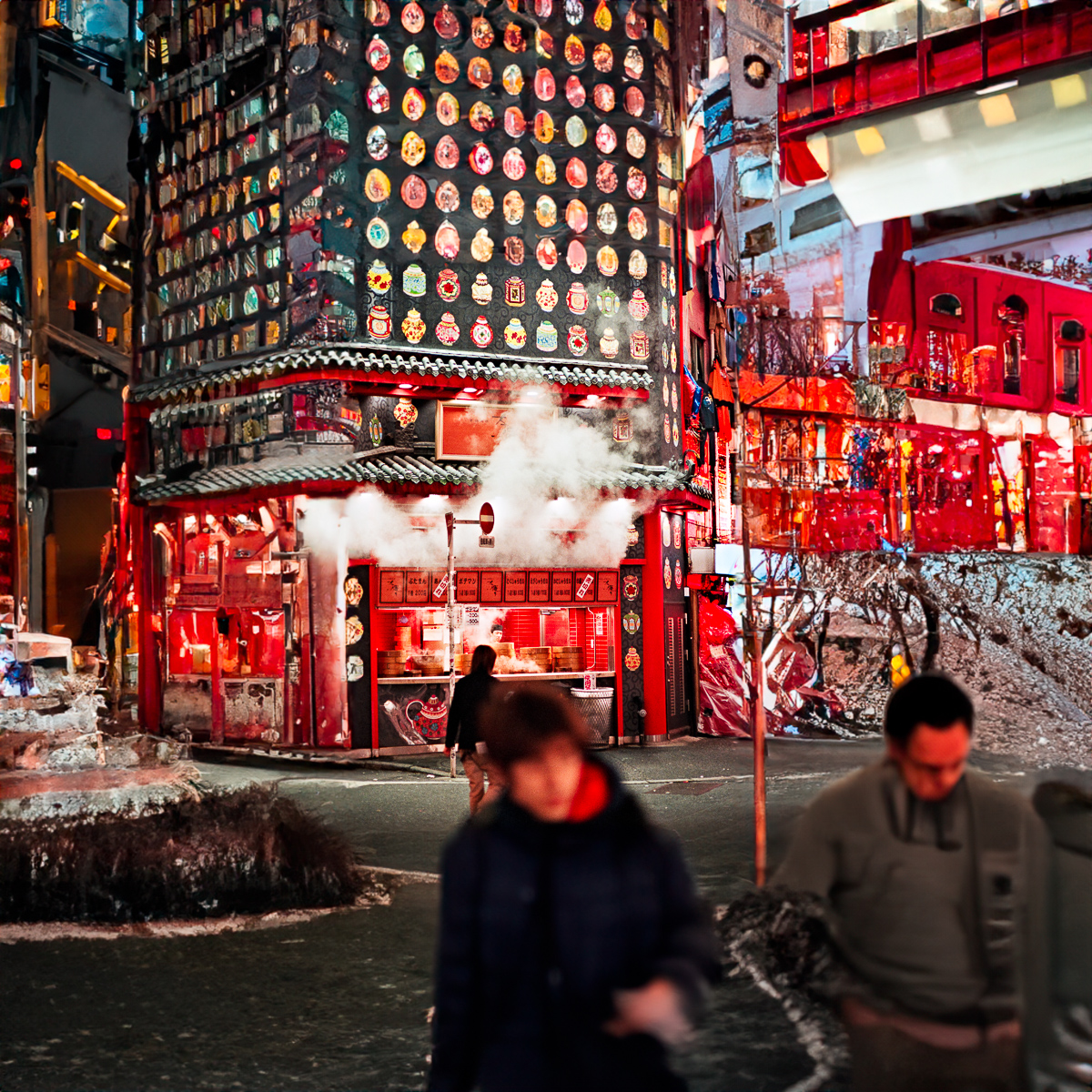  Nikuman (Uncropped AI), 2003, 2023 