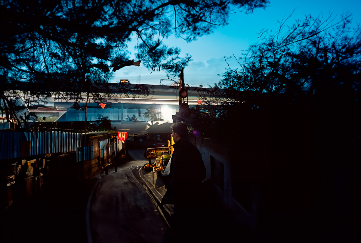  Train Crossing (Uncropped AI), 2003, 2023 