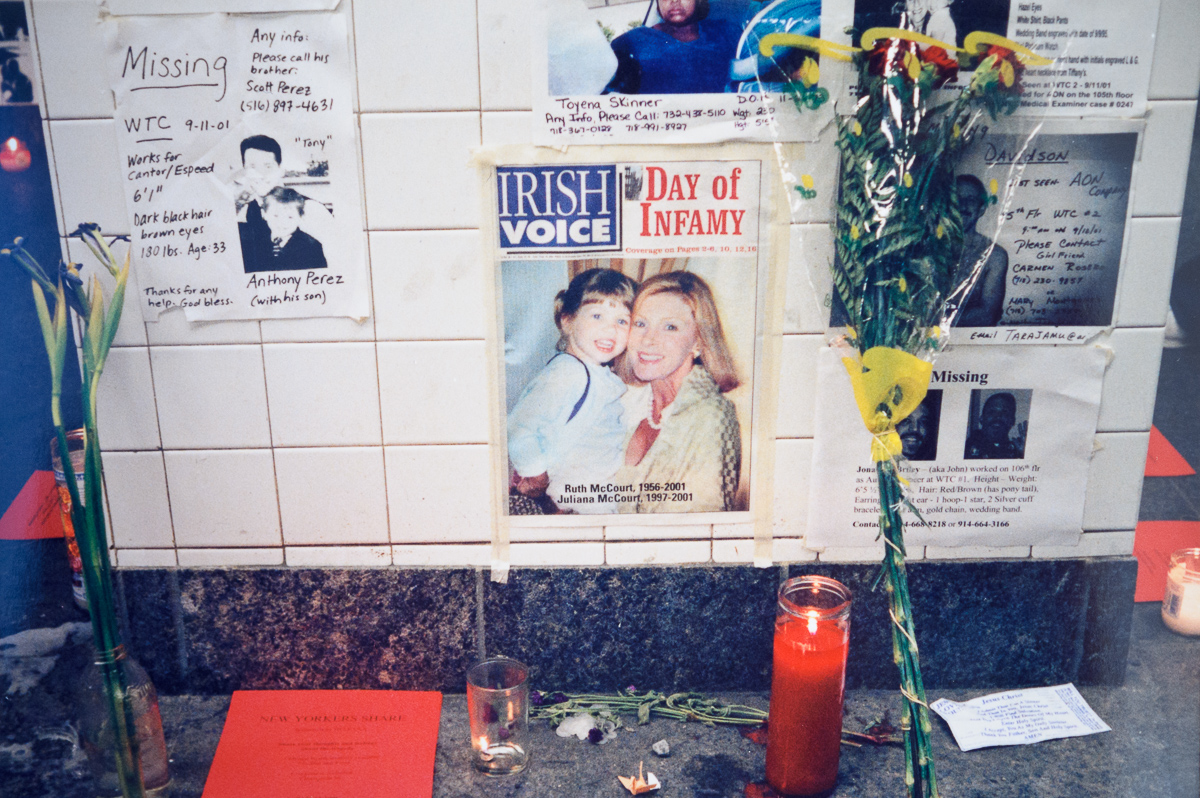  Union Square, September 13, 2001. 