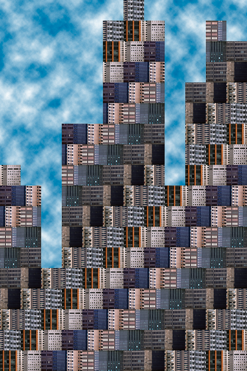  Untitled Building Mosaic, 2004. 