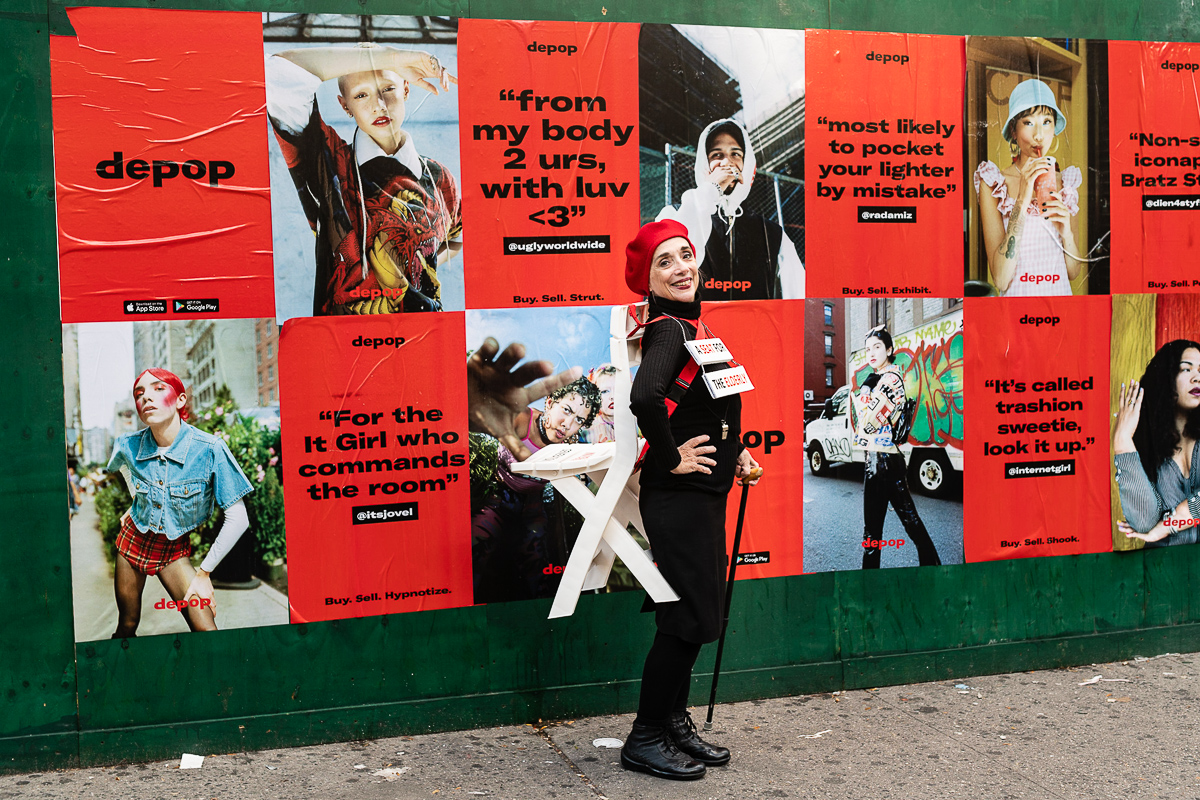  A Seat for the Elderly, 2018. 