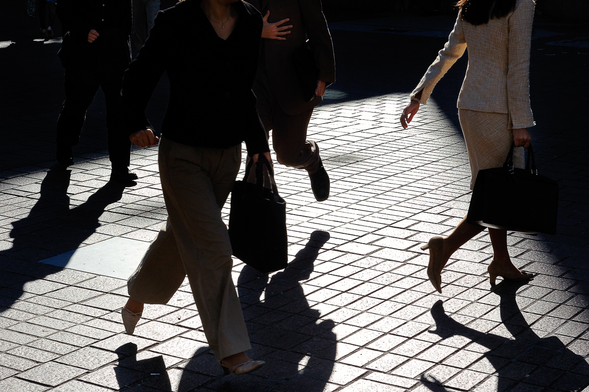  Untitled (Shibuya station shadows), 2004. 