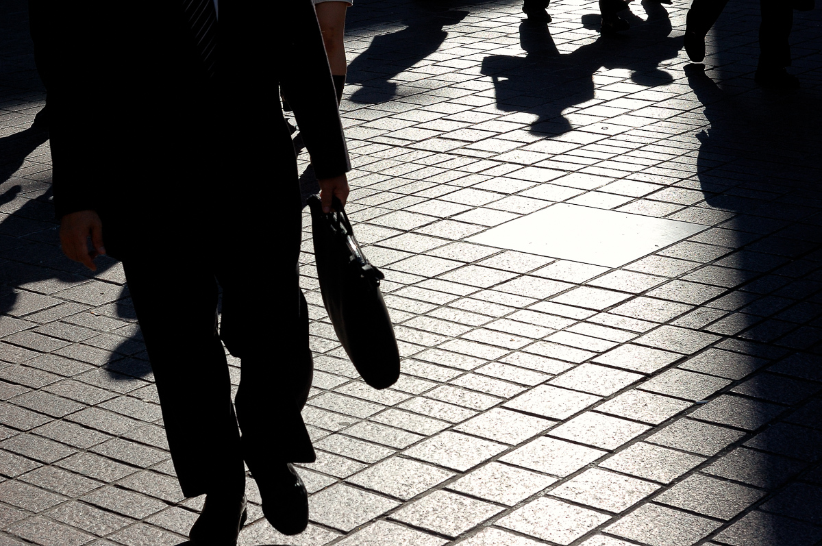  Untitled (Shibuya station shadows), 2004. 