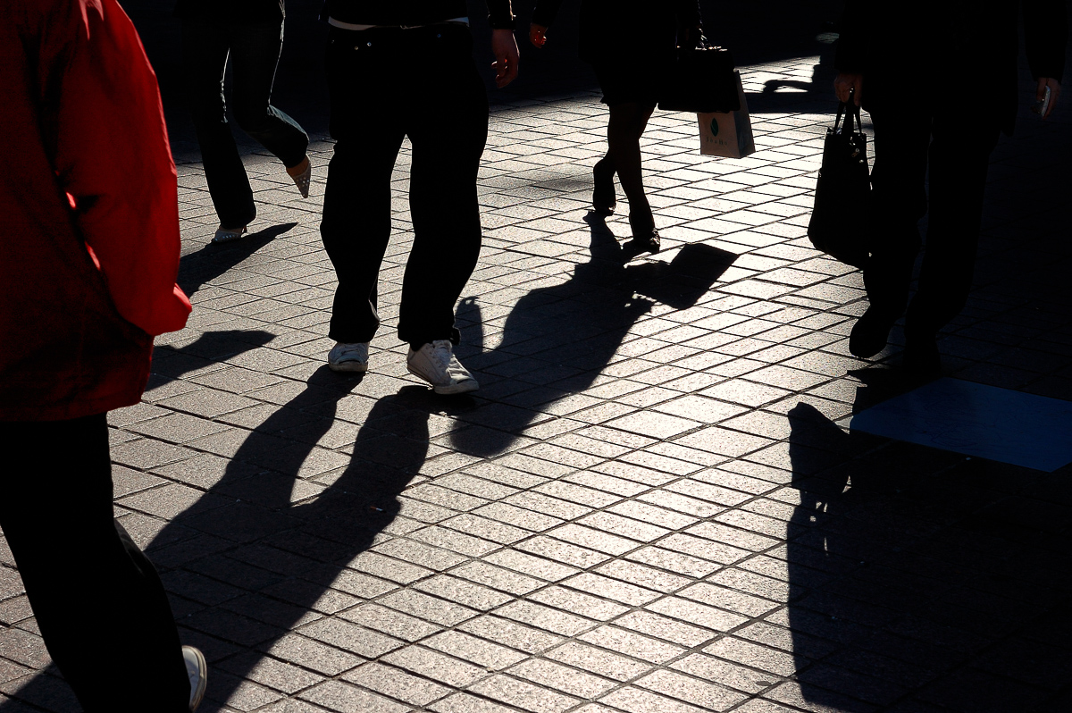  Untitled (Shibuya station shadows), 2004. 