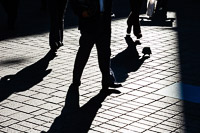  Untitled (Shibuya station shadows), 2004. 