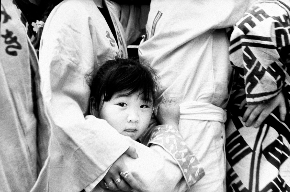 Girl Clutching Obi, 1990. 