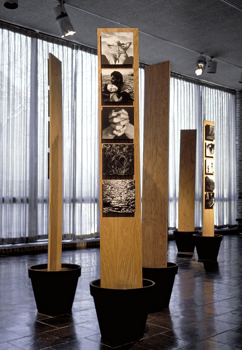  Installation view, Westchester Community College Gallery, 1998. 